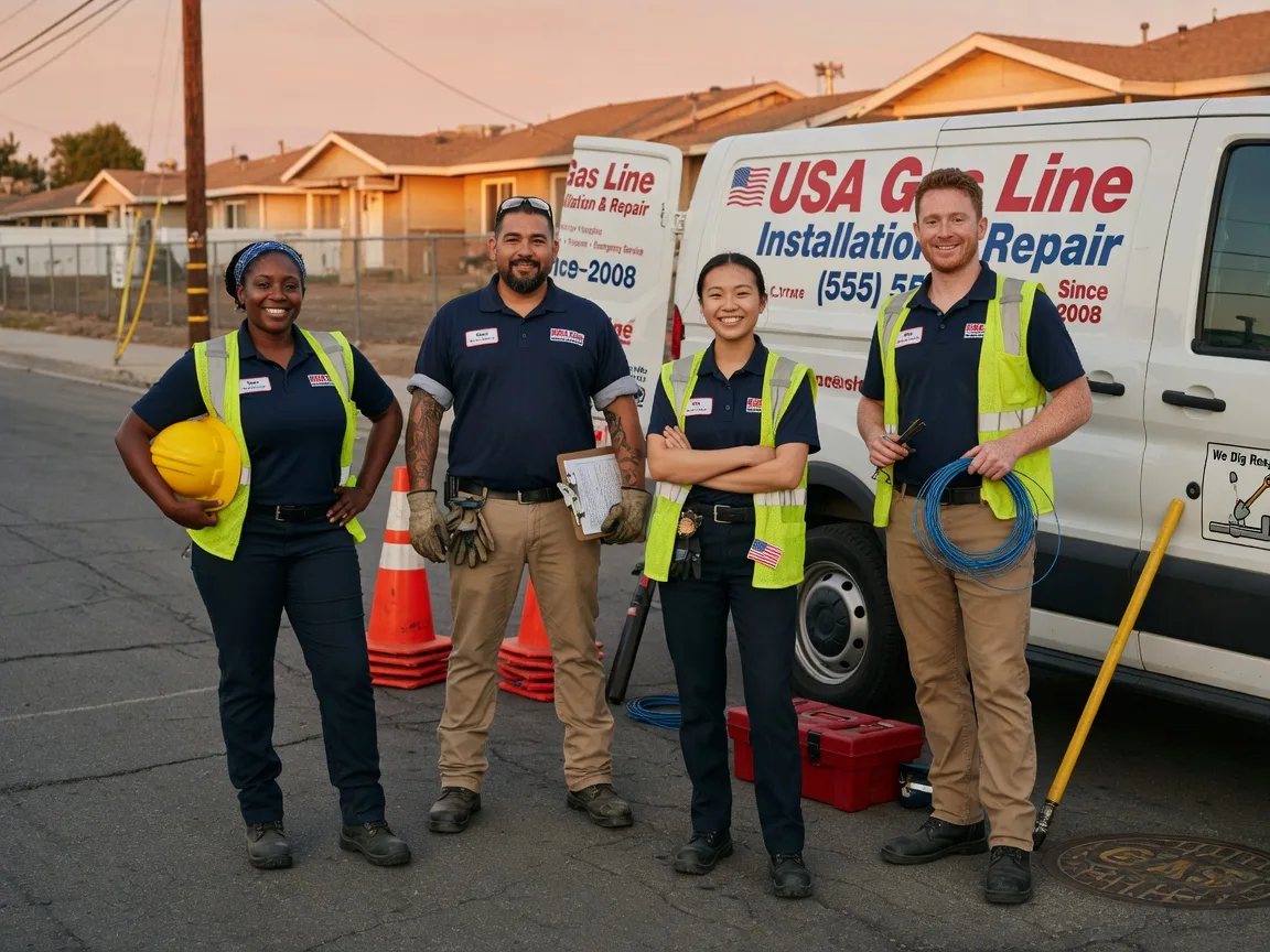 Gas Line Installation company in Morrisville, PA